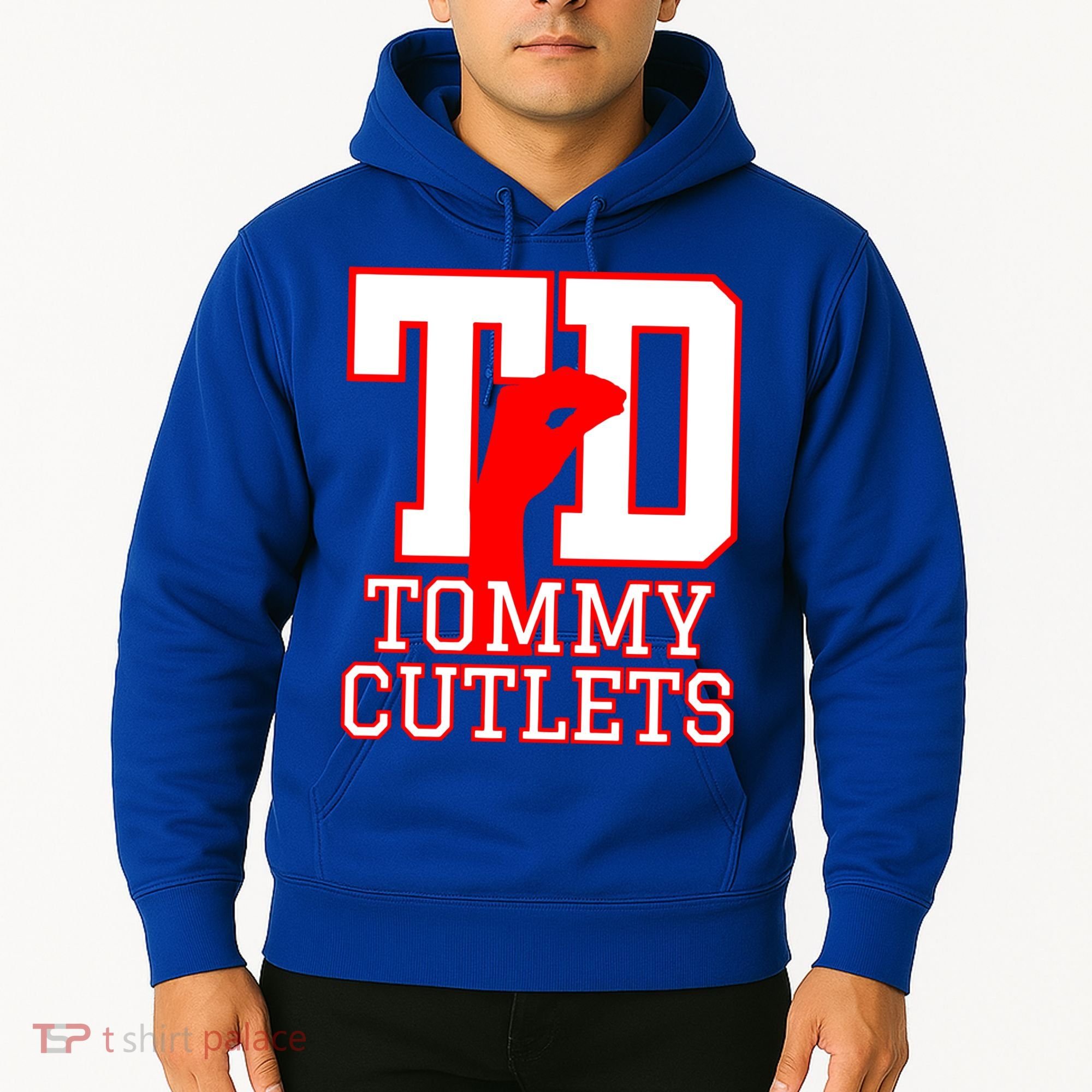 Td Tommy Cutlets New York Italian Football Hoodie