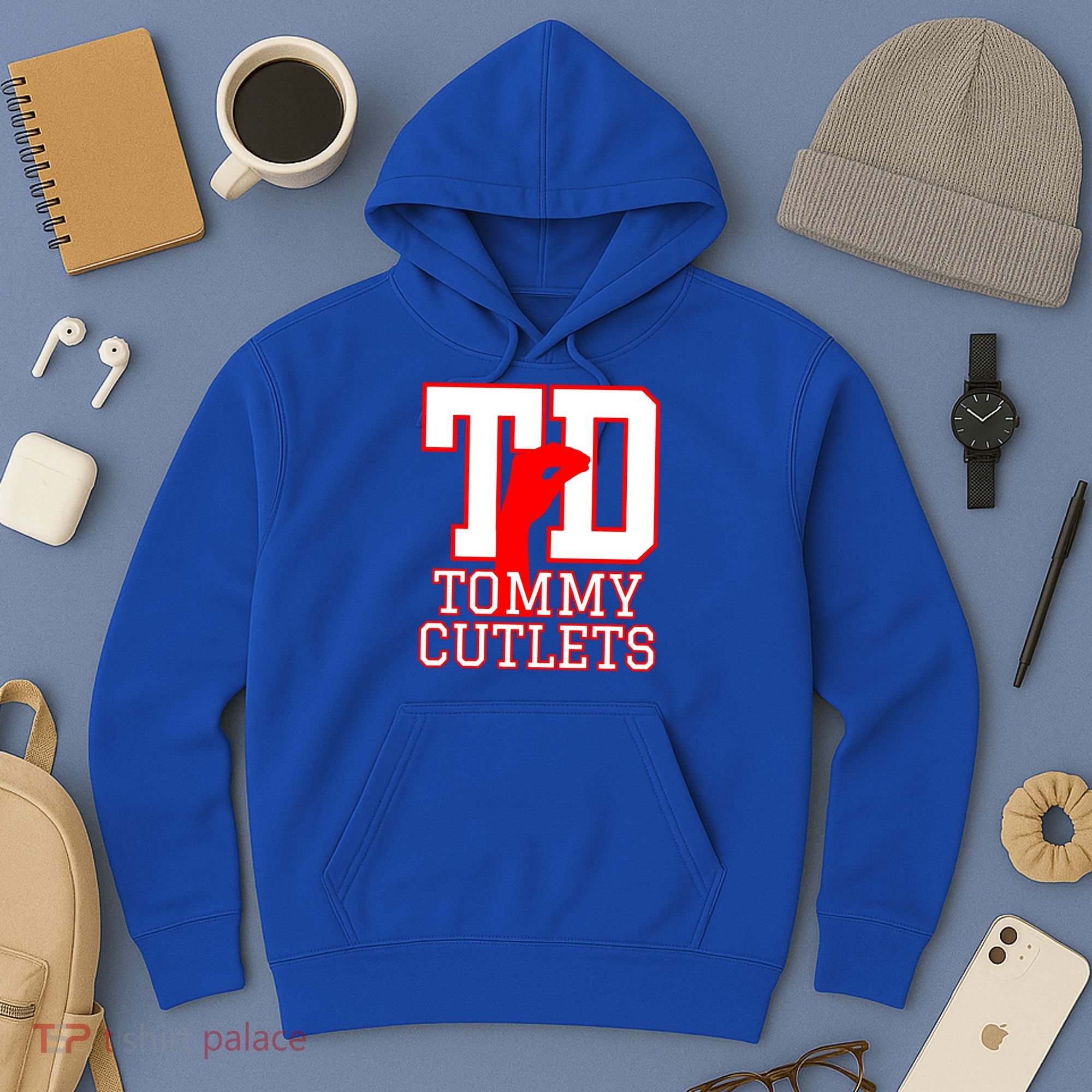 Td Tommy Cutlets New York Italian Football Hoodie