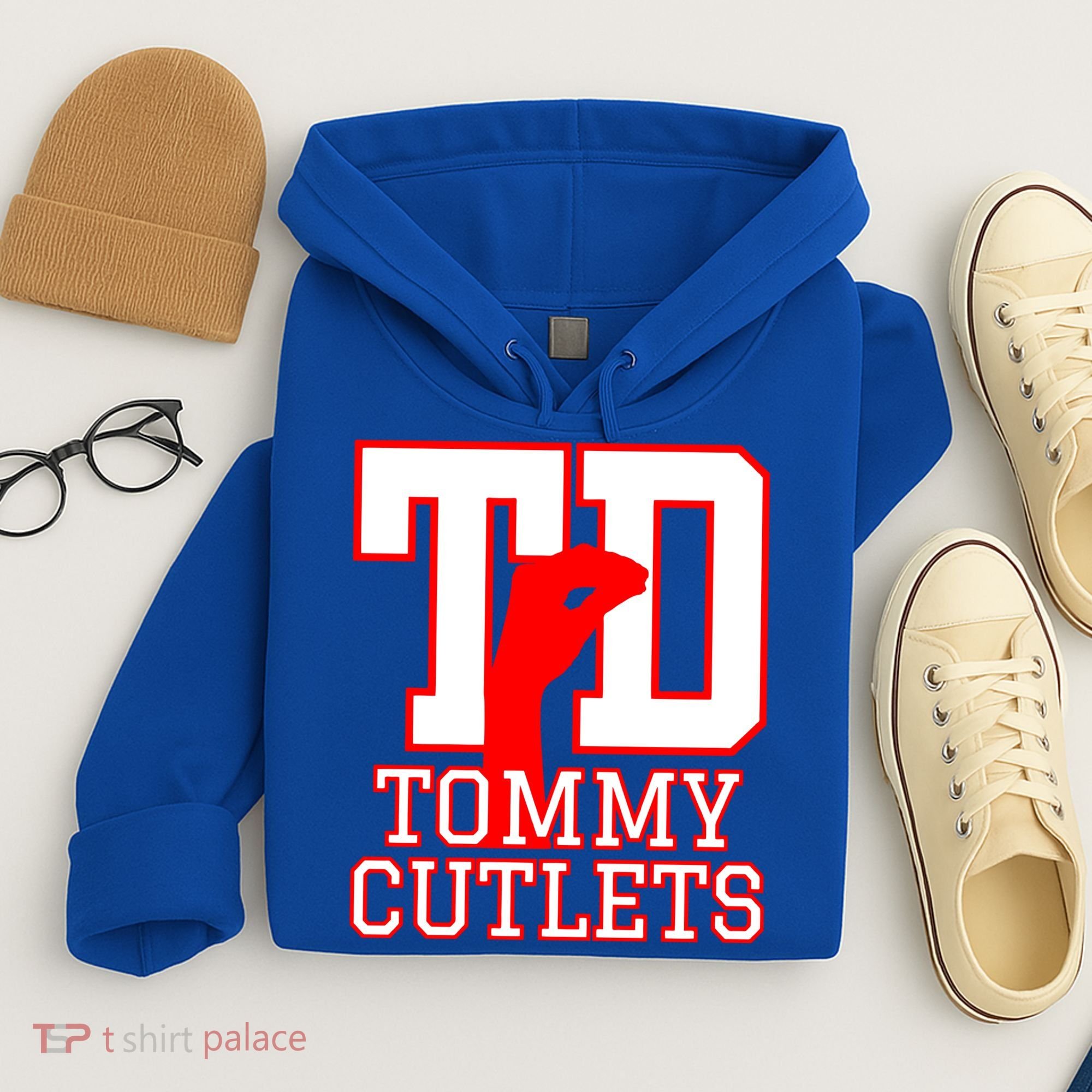 Td Tommy Cutlets New York Italian Football Hoodie