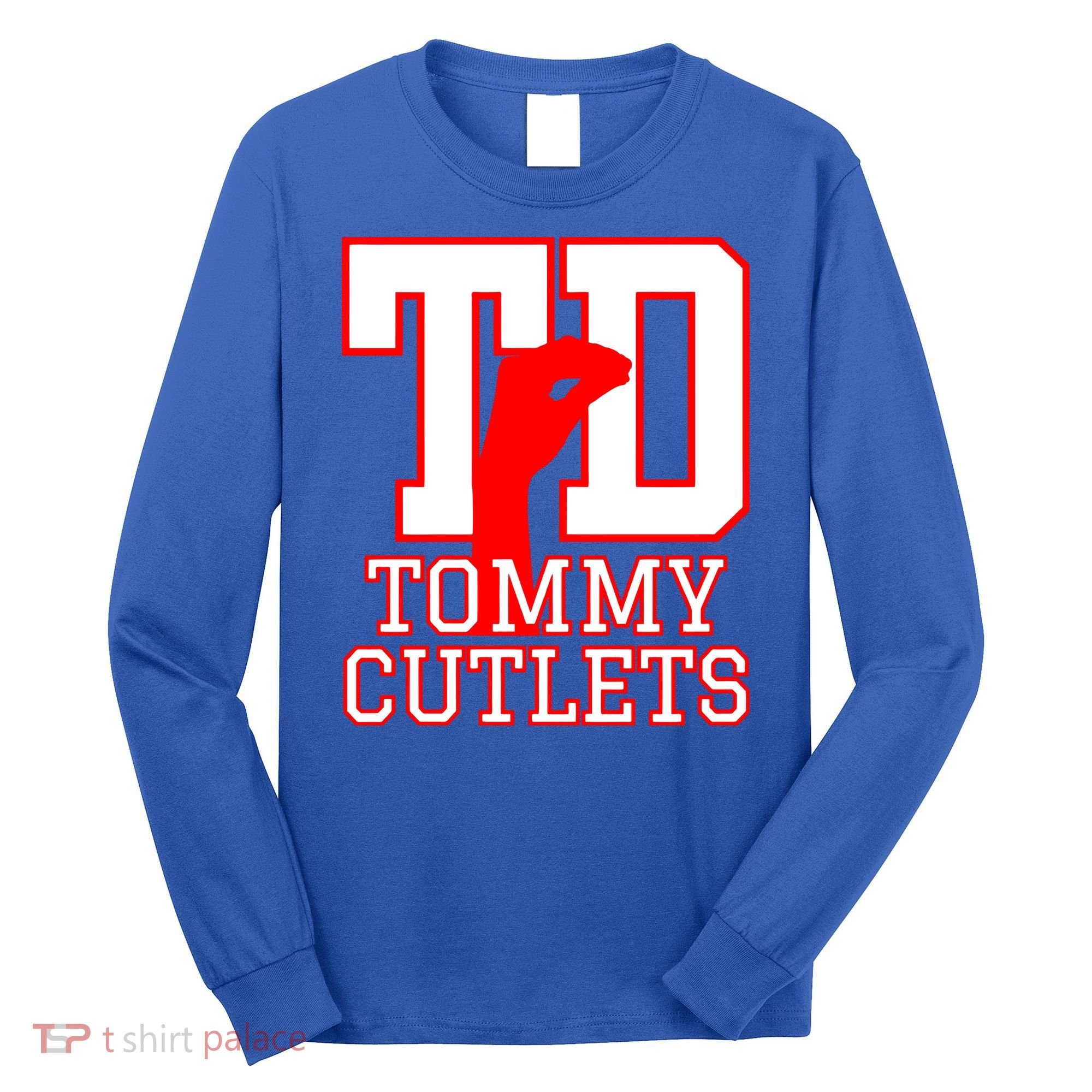 Td Tommy Cutlets New York Italian Football Long Sleeve Shirt