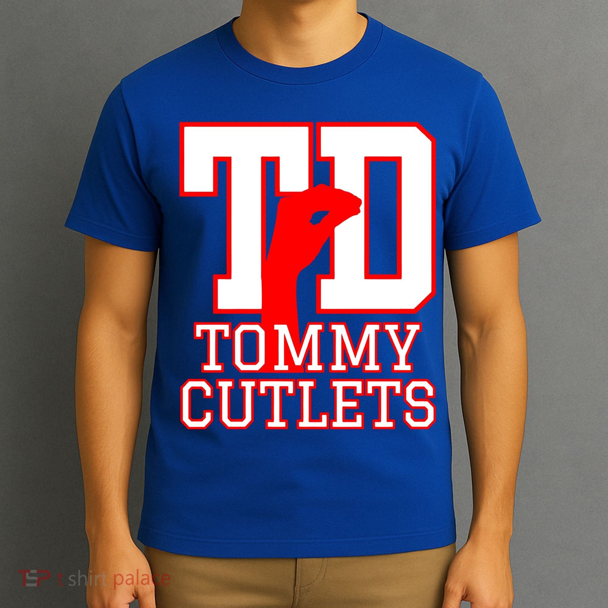 Td Tommy Cutlets New York Italian Football T-Shirt