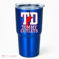 Td Tommy Cutlets New York Italian Football Tumbler thumb 0