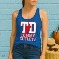 Td Tommy Cutlets New York Italian Football Women's Tank Top thumb 2