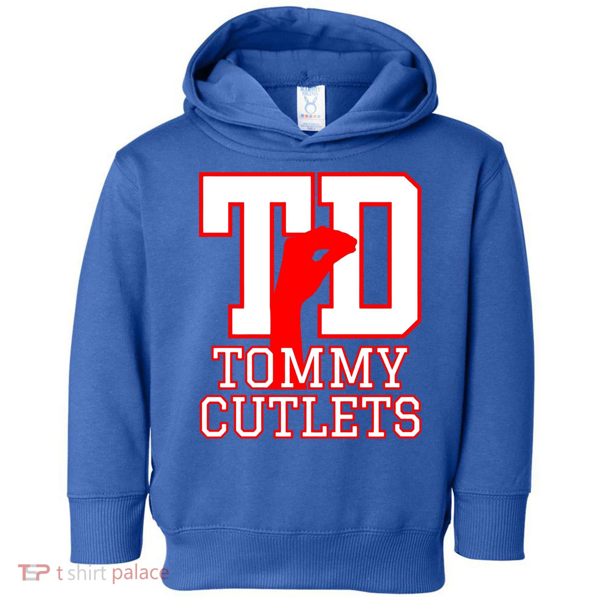 Td Tommy Cutlets New York Italian Football Toddler Hoodie