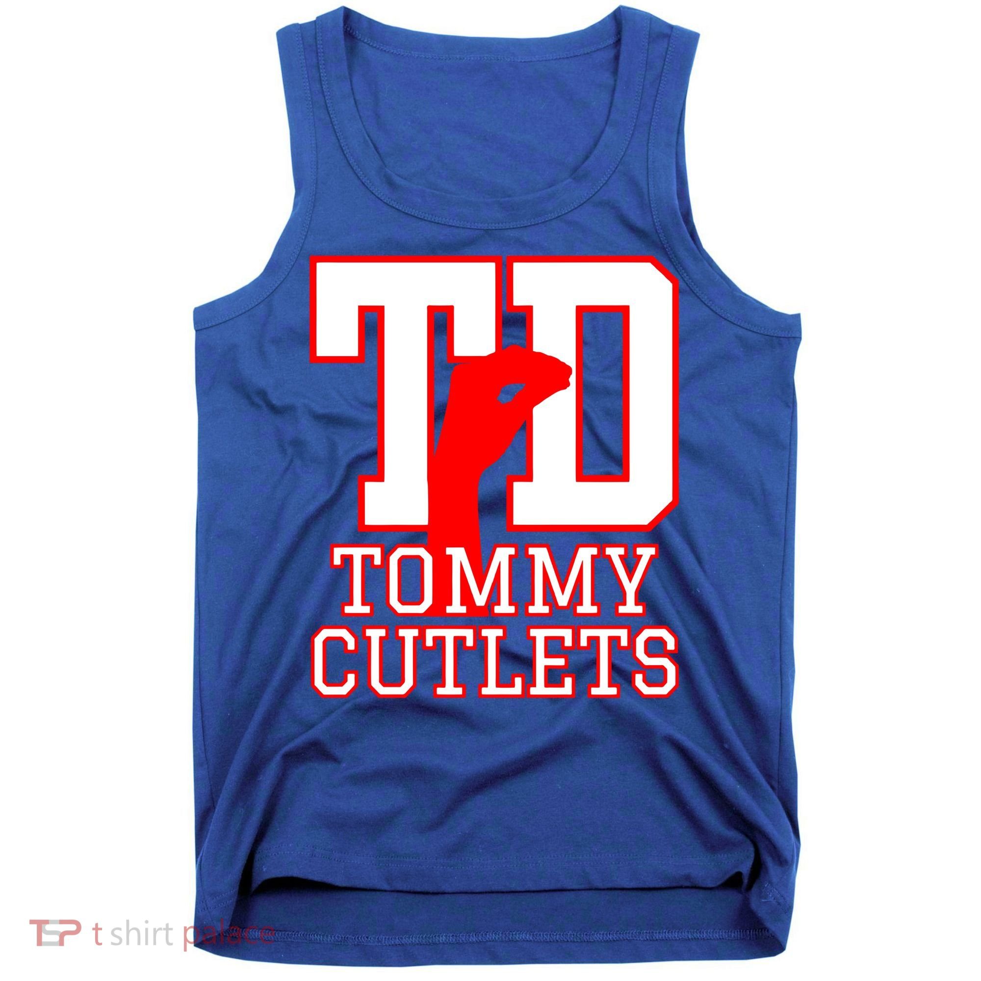 Td Tommy Cutlets New York Italian Football Tank Top