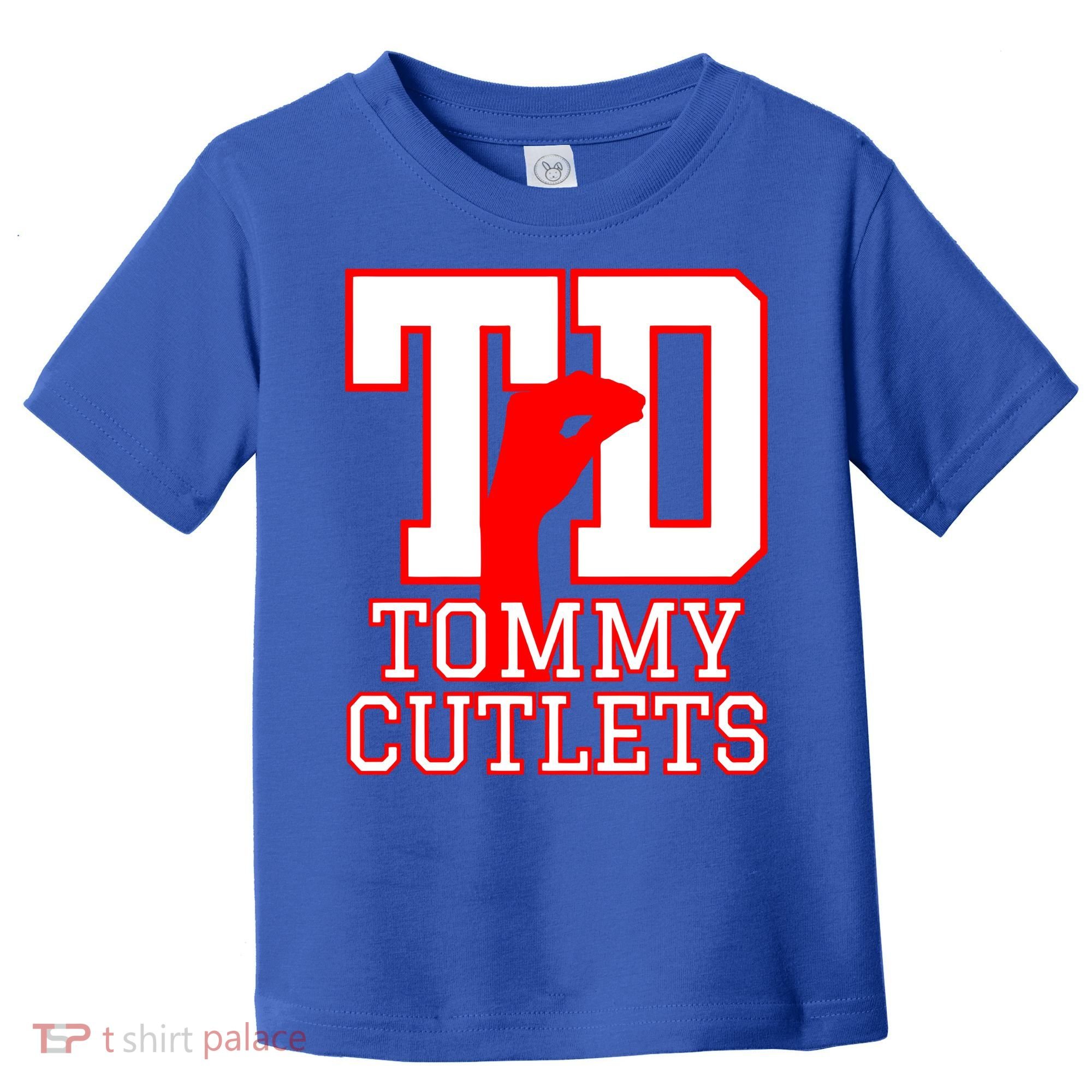Td Tommy Cutlets New York Italian Football Toddler T-Shirt
