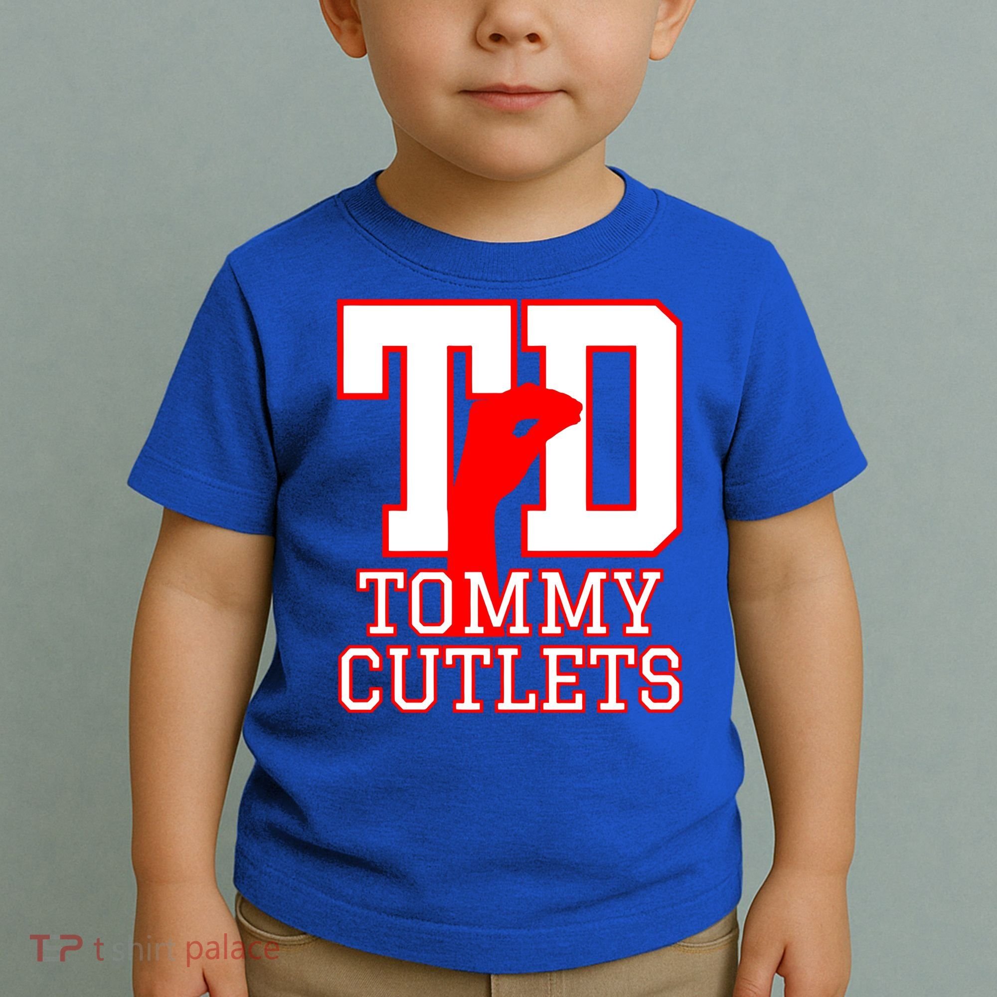 Td Tommy Cutlets New York Italian Football Toddler T-Shirt