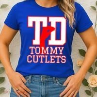 Td Tommy Cutlets New York Italian Football Women's T-Shirt thumb 2