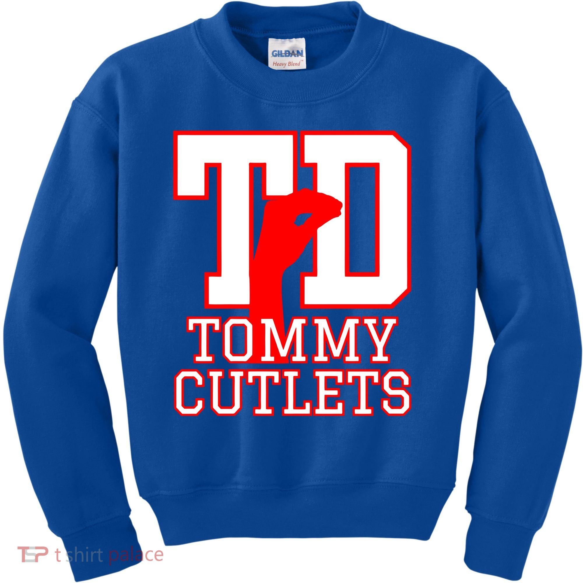 Td Tommy Cutlets New York Italian Football Kids Sweatshirt