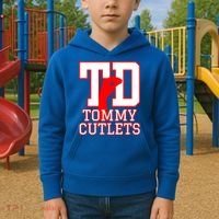 Td Tommy Cutlets New York Italian Football Kids Hoodie thumb 2