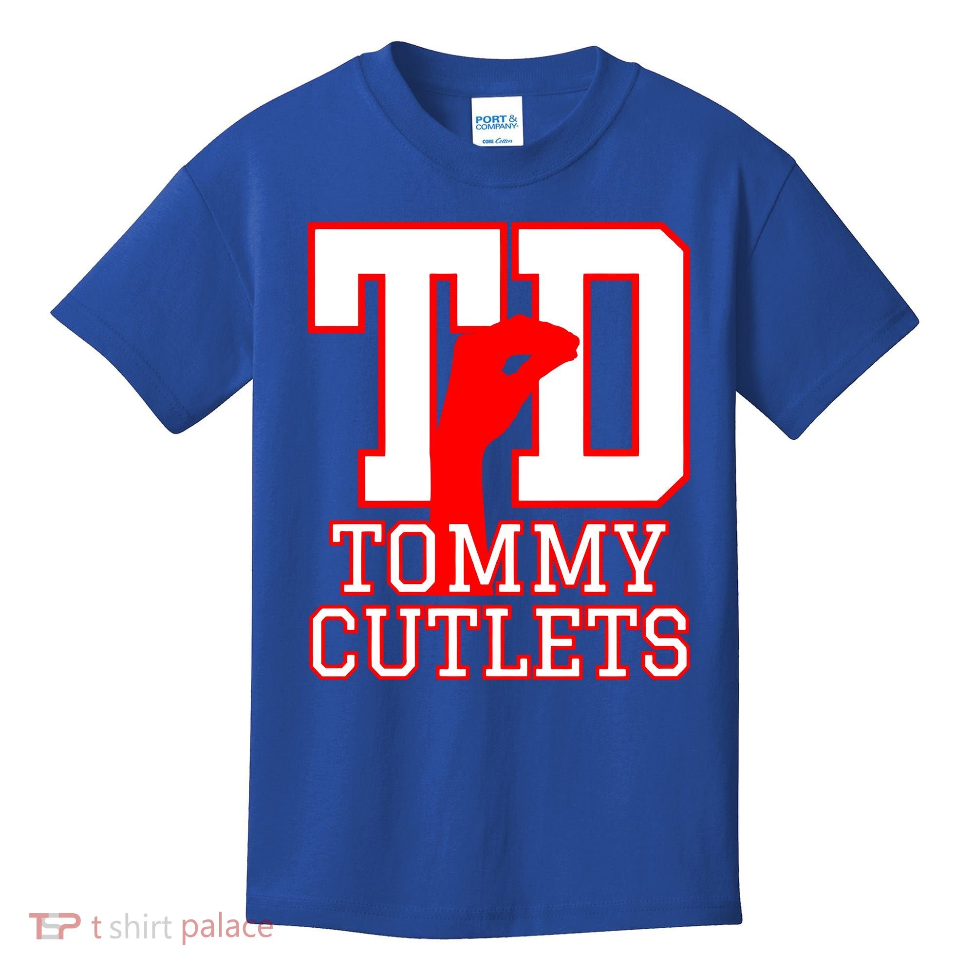 Td Tommy Cutlets New York Italian Football Kids T-Shirt