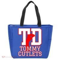 Td Tommy Cutlets New York Italian Football Tote Bag thumb 0