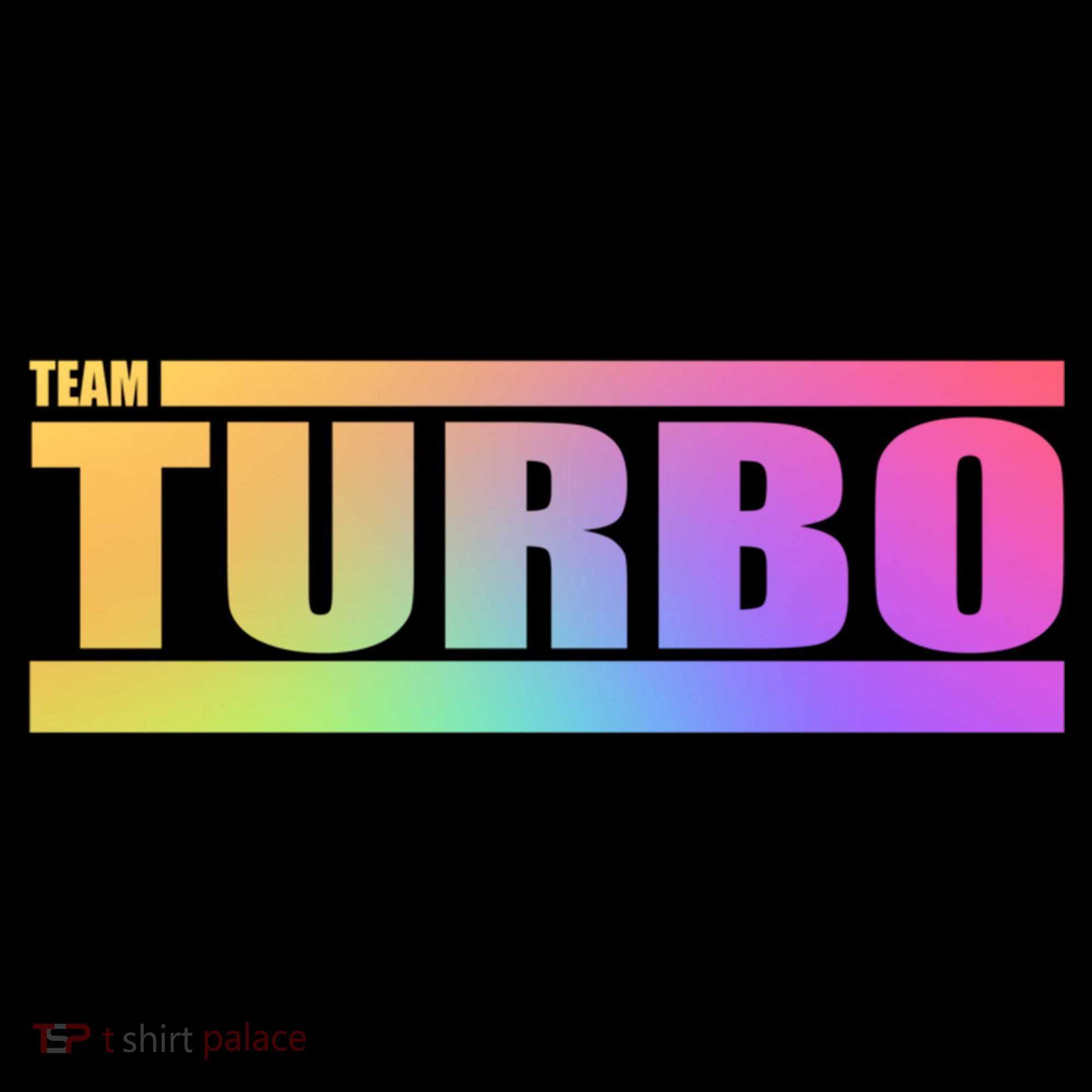 Team Turbo Challenge (Rainbow) Racing Great Gift Backpack