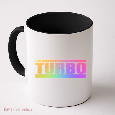 Team Turbo Challenge (Rainbow) Racing Great Gift Coffee Mug