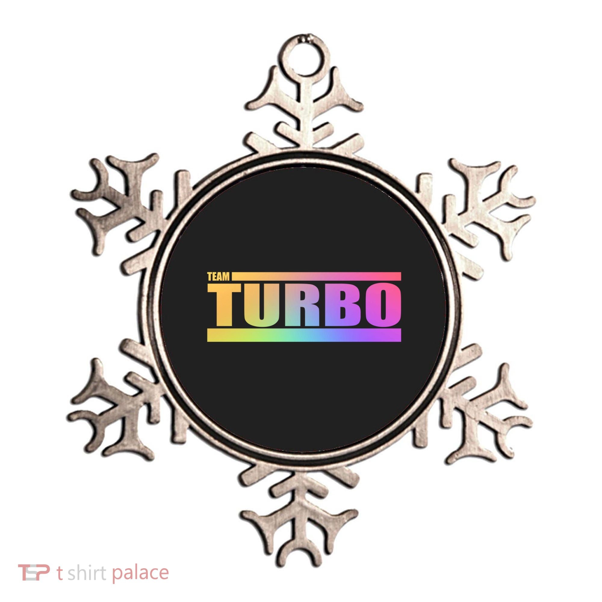 Team Turbo Challenge (Rainbow) Racing Great Gift Ornament