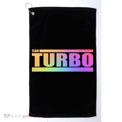 Team Turbo Challenge (Rainbow) Racing Great Gift Golf Towel