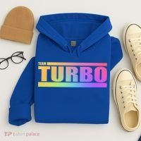 Team Turbo Challenge (Rainbow) Racing Great Gift Hoodie thumb 4
