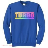 Team Turbo Challenge (Rainbow) Racing Great Gift Sweatshirt thumb 0