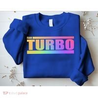 Team Turbo Challenge (Rainbow) Racing Great Gift Sweatshirt thumb 2