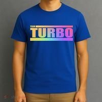 Team Turbo Challenge (Rainbow) Racing Great Gift T-Shirt thumb 3