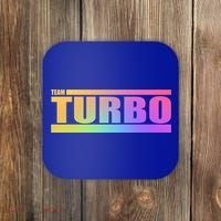 Team Turbo Challenge (Rainbow) Racing Great Gift Coaster thumb 0