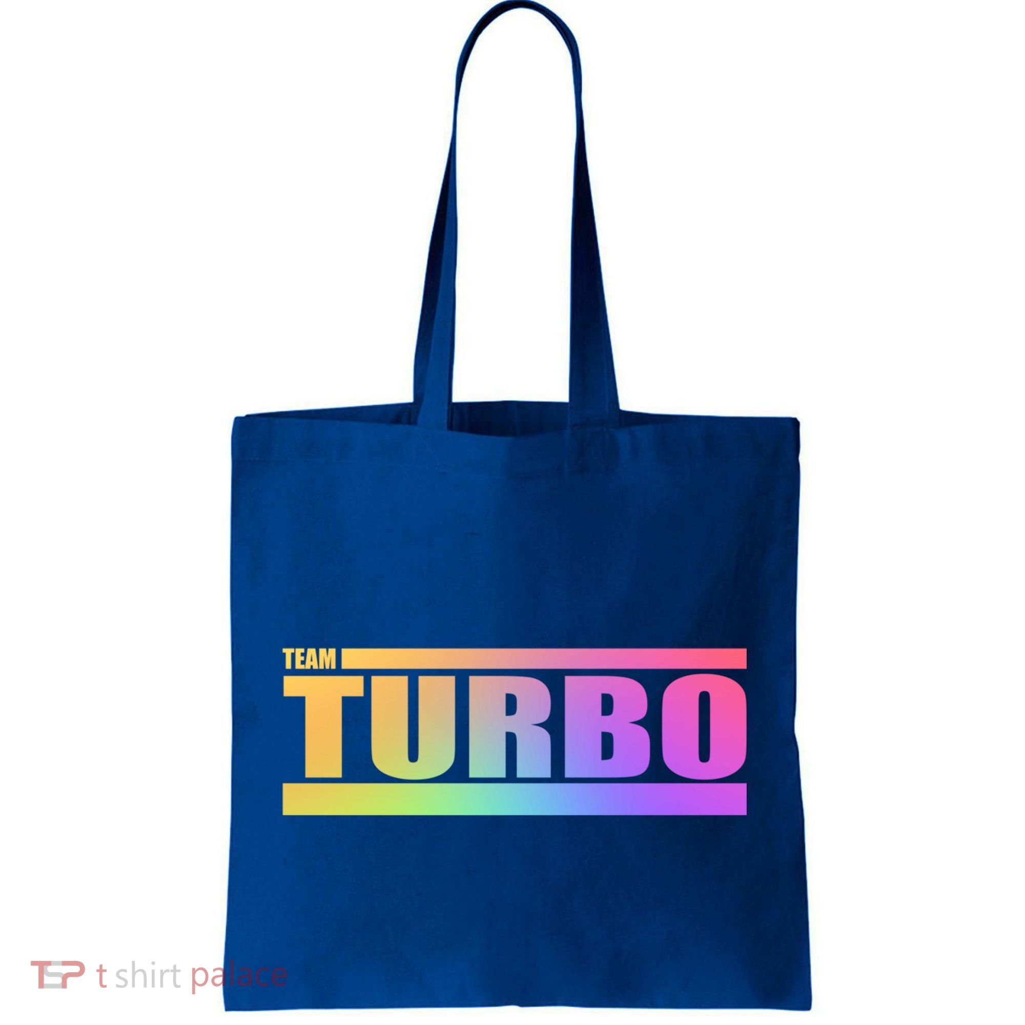 Team Turbo Challenge (Rainbow) Racing Great Gift Tote Bag