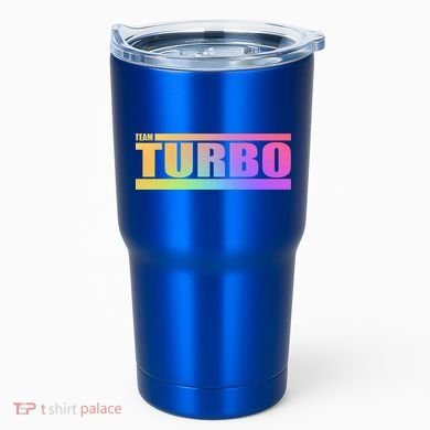 Team Turbo Challenge (Rainbow) Racing Great Gift Tumbler