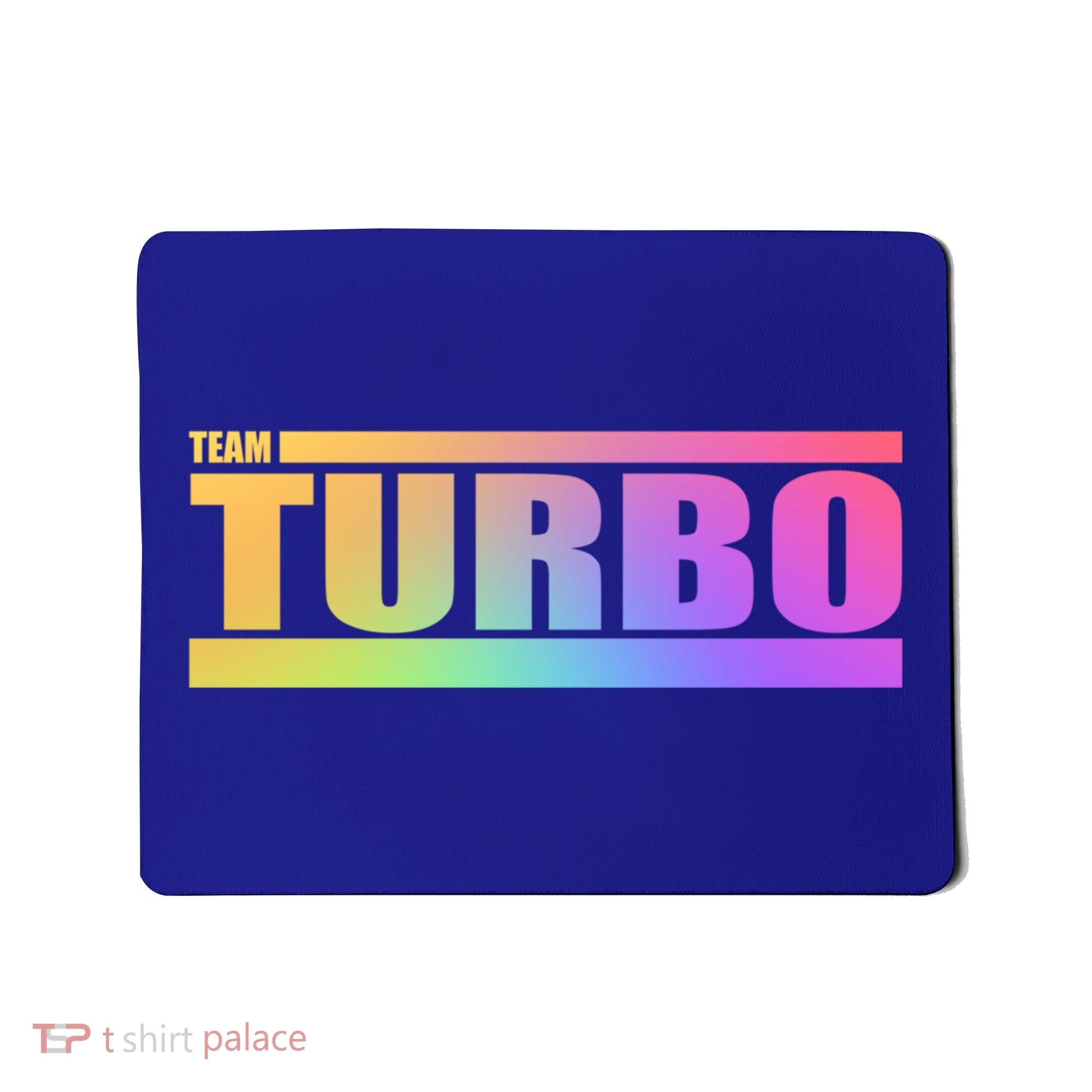 Team Turbo Challenge (Rainbow) Racing Great Gift Mousepad