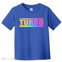 Team Turbo Challenge (Rainbow) Racing Great Gift Toddler T-Shirt thumb 0