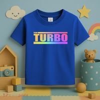 Team Turbo Challenge (Rainbow) Racing Great Gift Toddler T-Shirt thumb 3