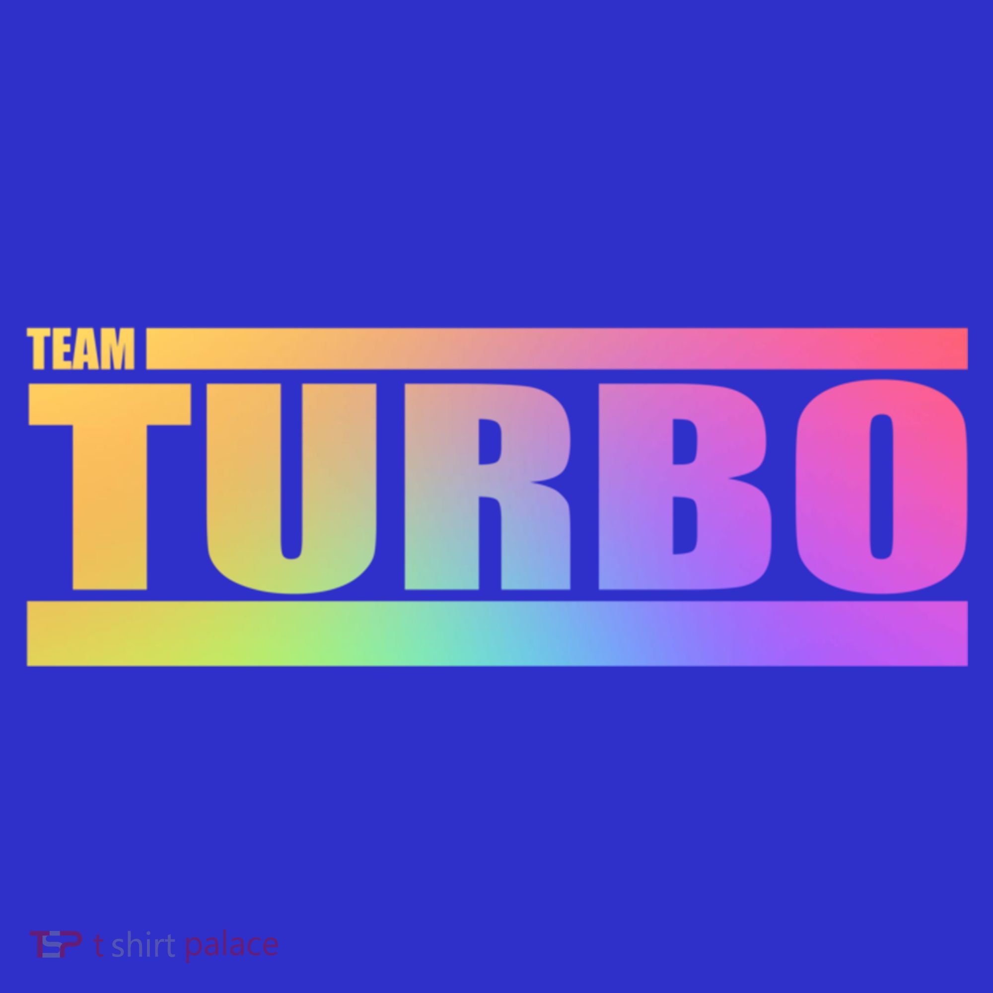 Team Turbo Challenge (Rainbow) Racing Great Gift Toddler T-Shirt
