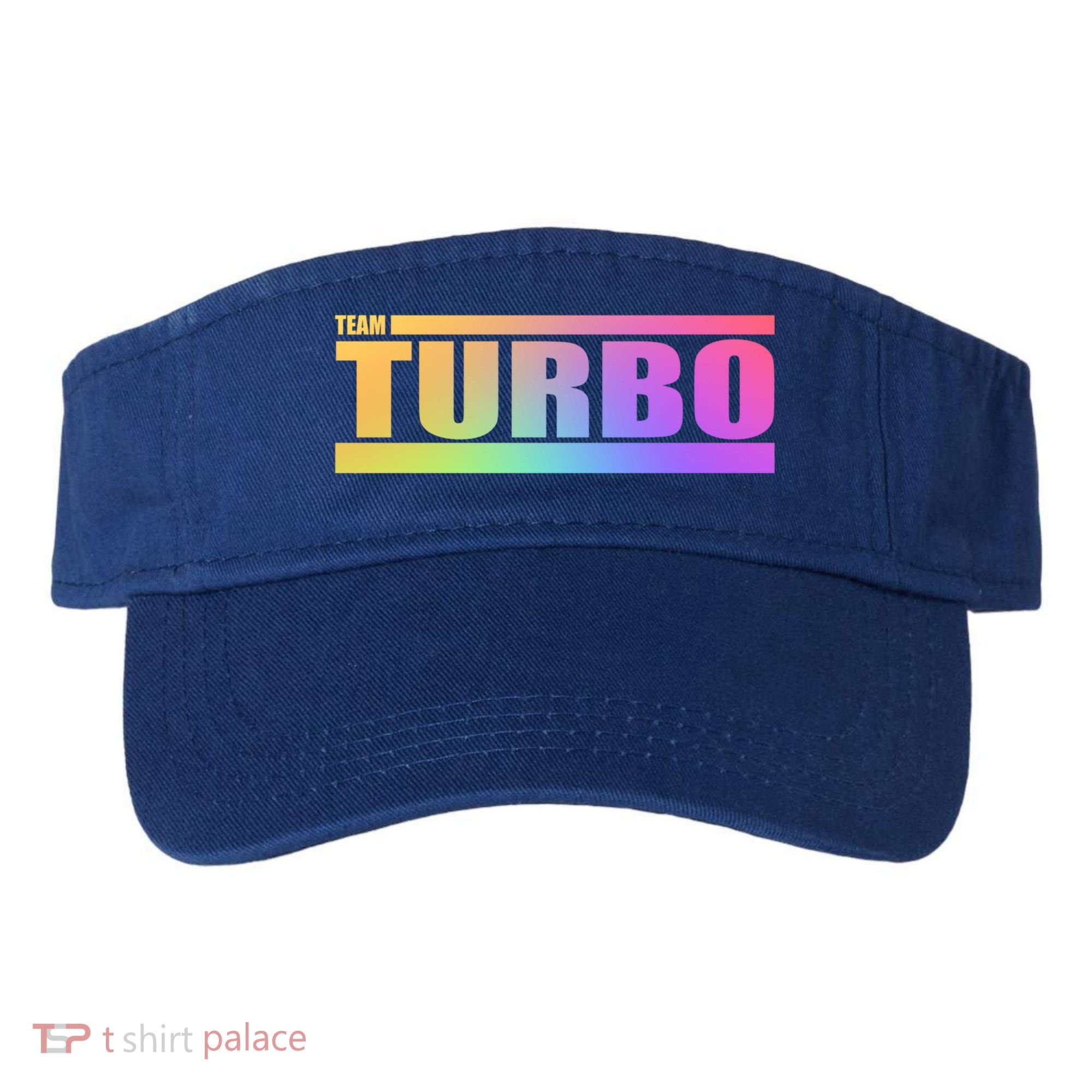 Team Turbo Challenge (Rainbow) Racing Great Gift Visor