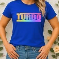Team Turbo Challenge (Rainbow) Racing Great Gift Women's T-Shirt thumb 2