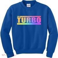 Team Turbo Challenge (Rainbow) Racing Great Gift Kids Sweatshirt thumb 0