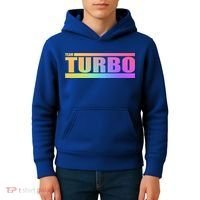 Team Turbo Challenge (Rainbow) Racing Great Gift Kids Hoodie thumb 4