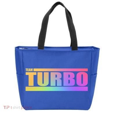 Team Turbo Challenge (Rainbow) Racing Great Gift Tote Bag