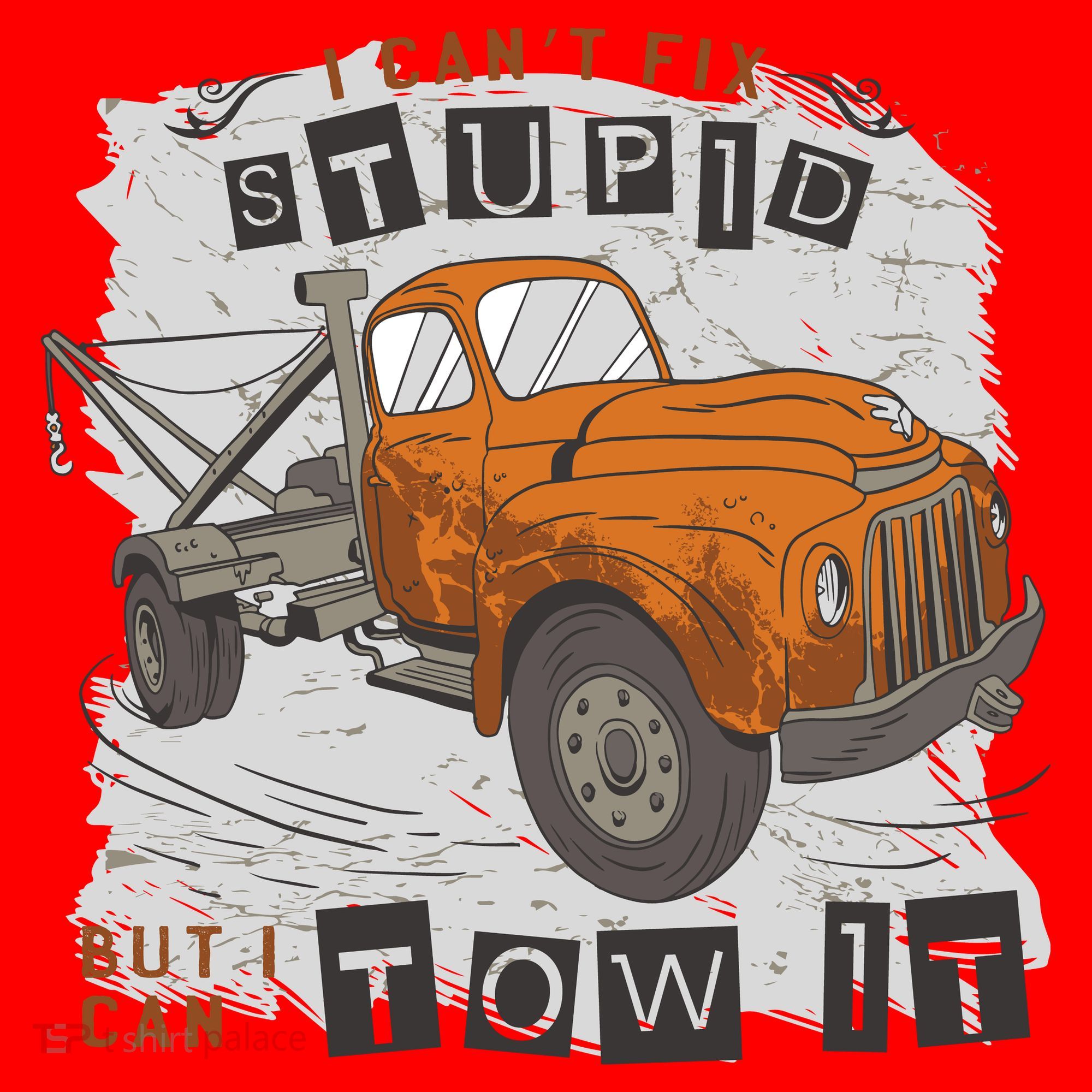 Tow Truck Driver I Can't Fix Stupid But I Can Tow It Santa Hat