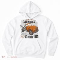 Tow Truck Driver I Can't Fix Stupid But I Can Tow It Hoodie thumb 0