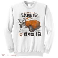 Tow Truck Driver I Can't Fix Stupid But I Can Tow It Sweatshirt thumb 0