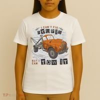 Tow Truck Driver I Can't Fix Stupid But I Can Tow It T-Shirt thumb 4
