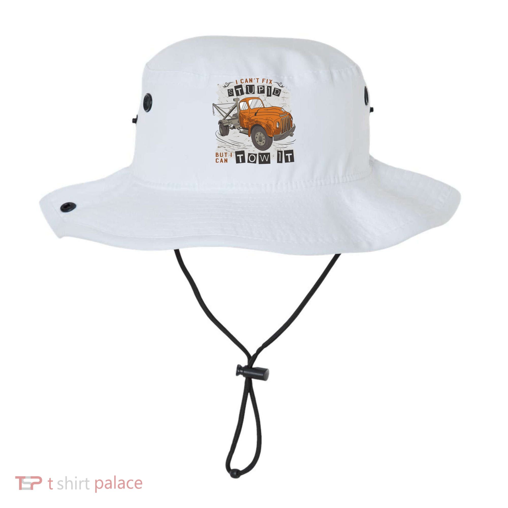 Tow Truck Driver I Can't Fix Stupid But I Can Tow It Bucket Hat