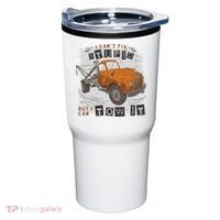 Tow Truck Driver I Can't Fix Stupid But I Can Tow It Tumbler thumb 0