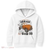 Tow Truck Driver I Can't Fix Stupid But I Can Tow It Kids Hoodie thumb 0