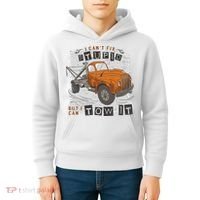 Tow Truck Driver I Can't Fix Stupid But I Can Tow It Kids Hoodie thumb 4