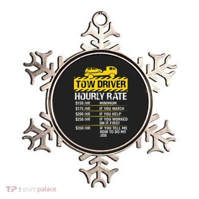 Tow Truck Driver Tow Driver Trucker Hourly Rate Tow Trucker Ornament