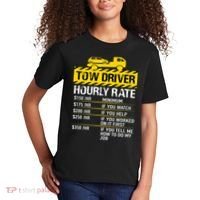 Tow Truck Driver Tow Driver Trucker Hourly Rate Tow Trucker Kids T-Shirt thumb 2