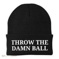 Throw The Damn Ball Beanie thumb 0