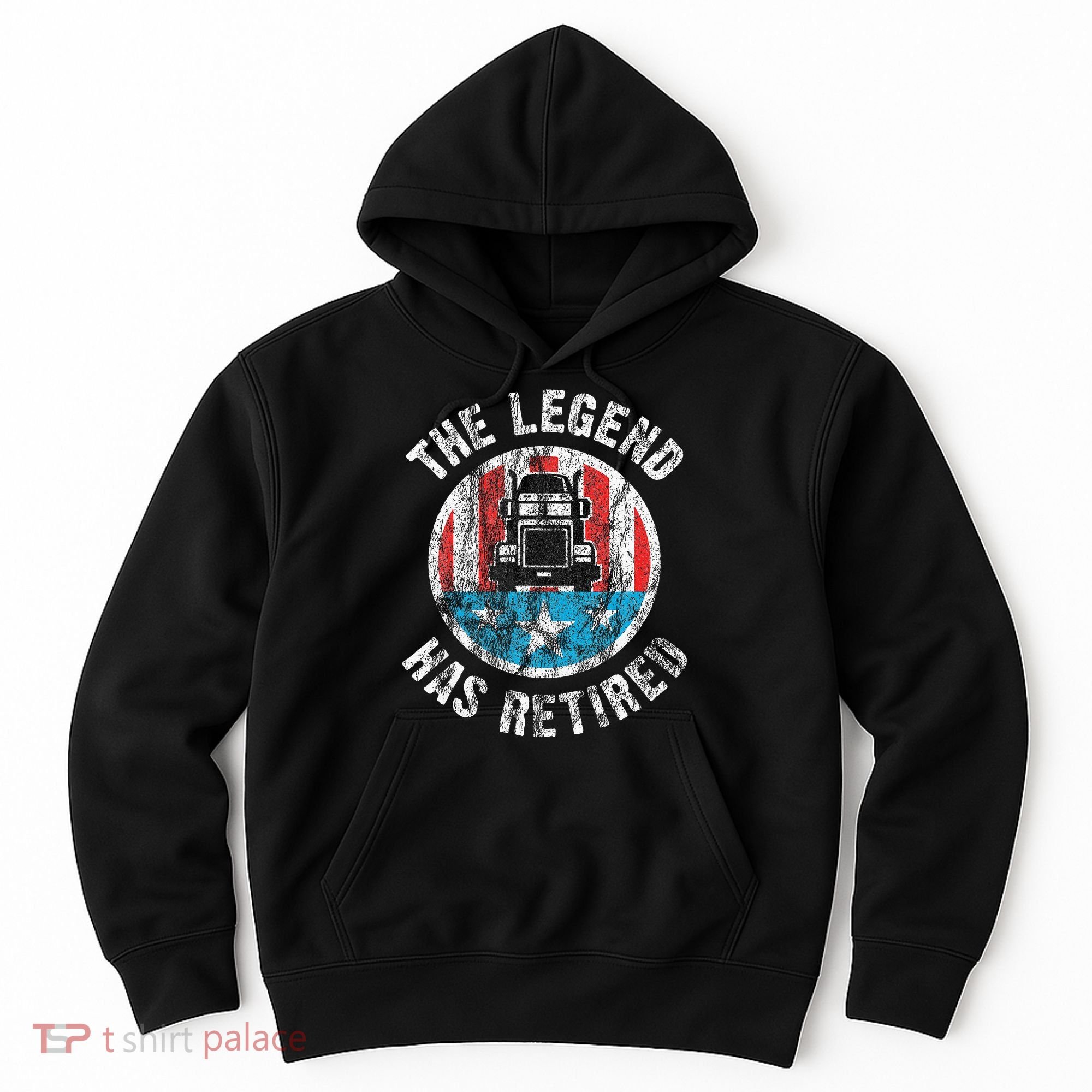 Truckers Truck Driver Retirement Hoodie