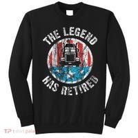 Truckers Truck Driver Retirement Sweatshirt thumb 0