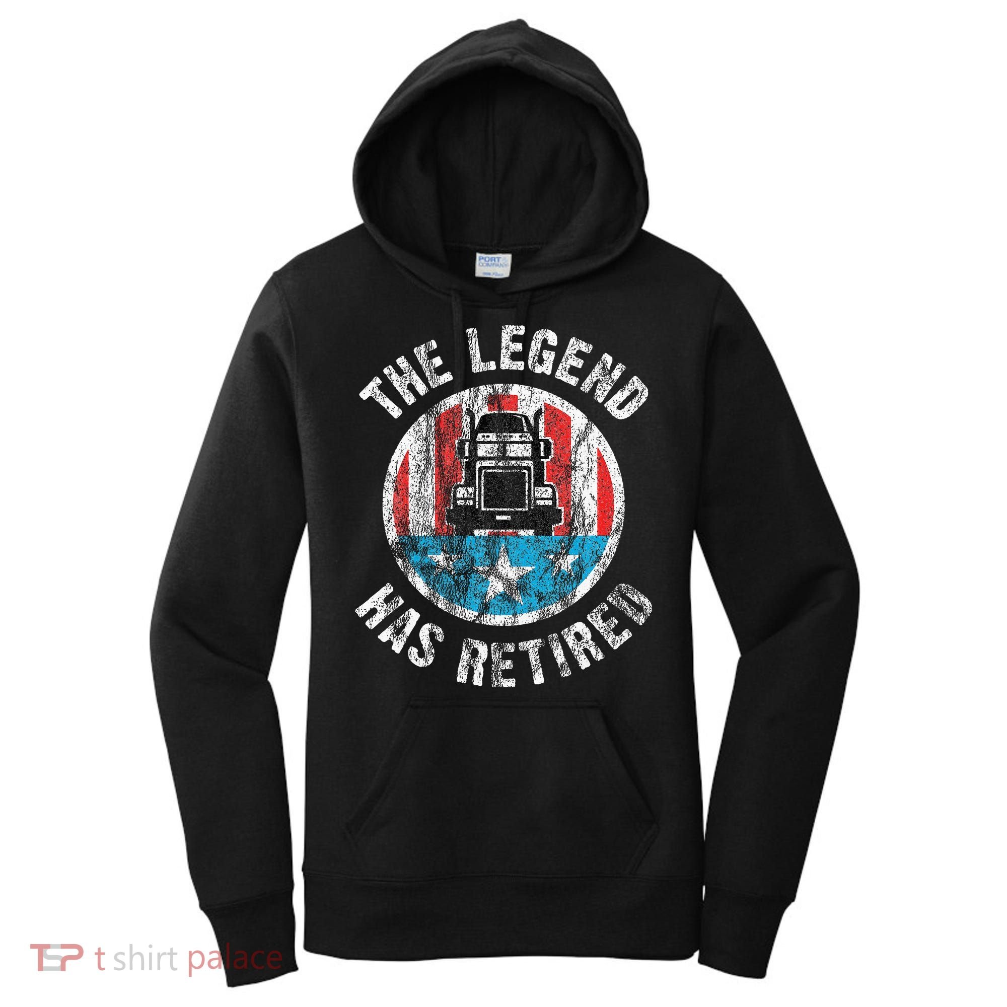Truckers Truck Driver Retirement Women's Hoodie